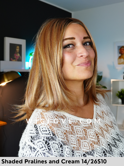 jillian jon renau parrucca media alle spalle scalata liscia fibra sintetica tradizionale lacefront monofilamento riga libera 