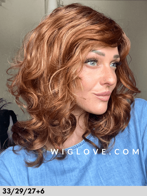 JULIE LACE - riga sinistra, mini lace front - Wig Love - Parrucca Sintetica33/29/27+6