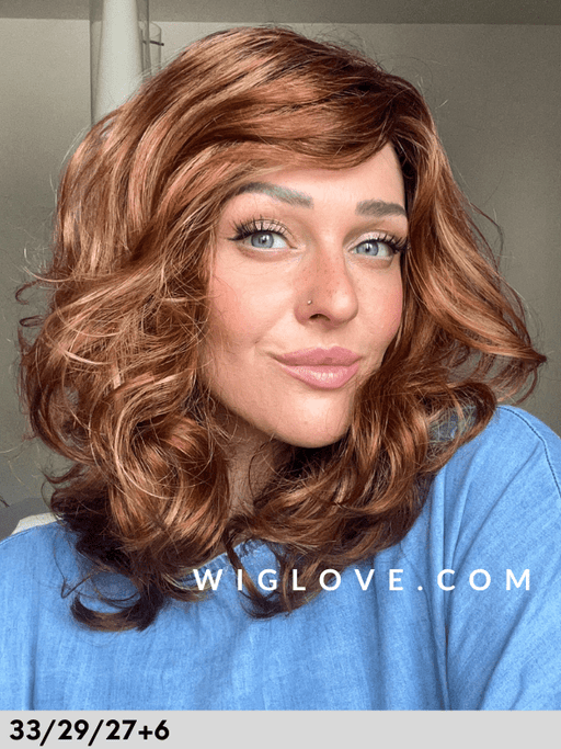 JULIE LACE - riga sinistra, mini lace front - Wig Love - Parrucca Sintetica33/29/27+6