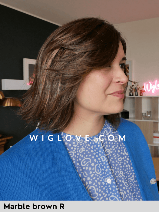 KADE - Pronta Consegna 24/48 ore - Wig Love - Parrucca SinteticaMarble Brown R