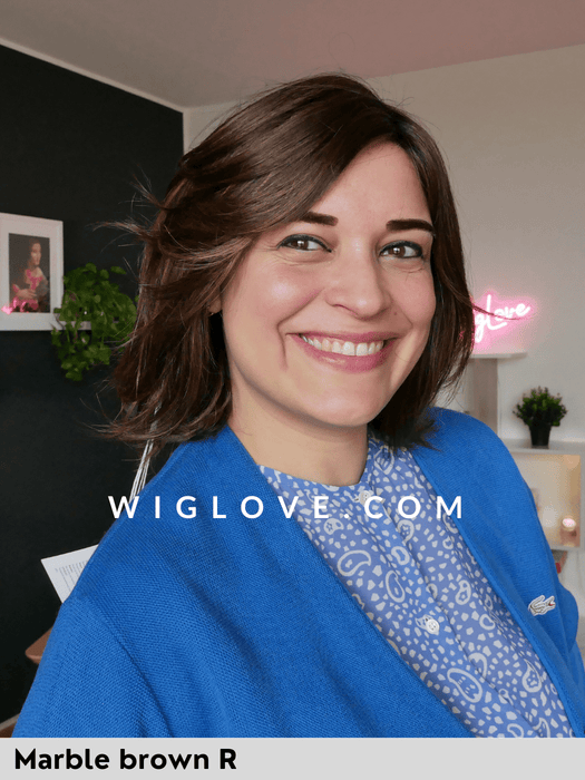 KADE - Pronta Consegna 24/48 ore - Wig Love - Parrucca SinteticaMarble Brown R