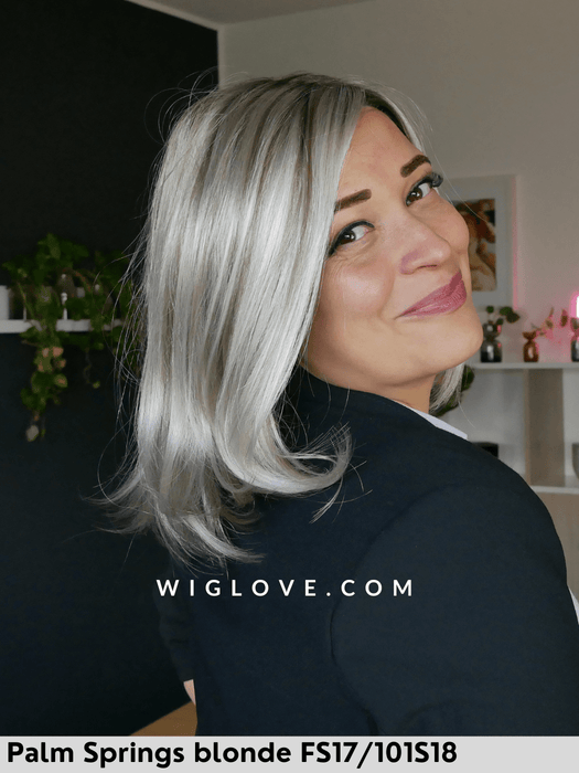 karlie 100% fatta a mano lacefront riga libera retro chiuso fatto a mano caschetto lungo liscio fibra sintetica tradizionale liscia