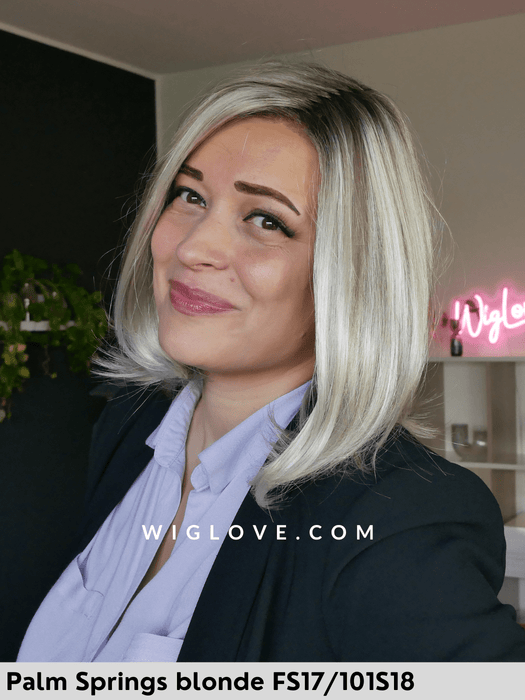 karlie 100% fatta a mano lacefront riga libera retro chiuso fatto a mano caschetto lungo liscio fibra sintetica tradizionale liscia