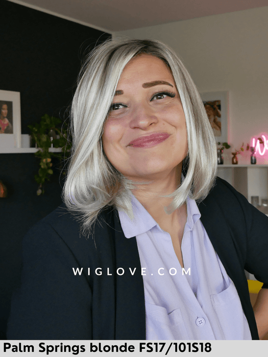 karlie 100% fatta a mano lacefront riga libera retro chiuso fatto a mano caschetto lungo liscio fibra sintetica tradizionale liscia