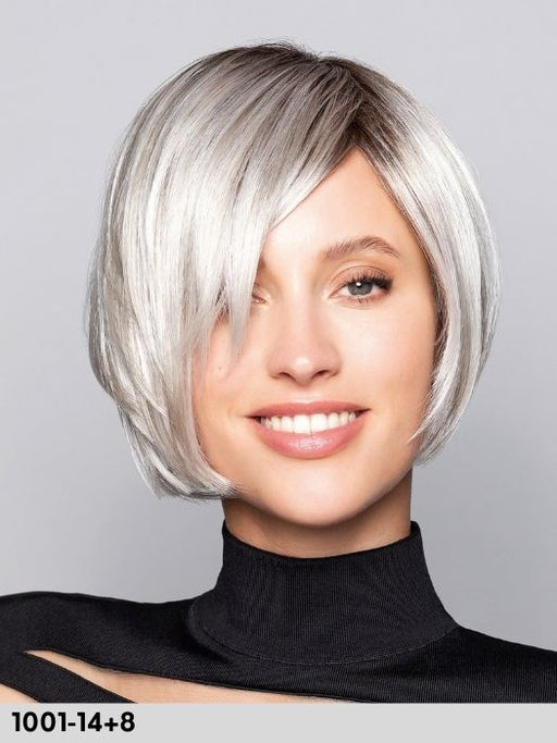 Kate Lace di Gisela Mayer colore 1001-14+8 parrucca sintetica fatta a mano parrucca donna liscia per perdita di capelli dovuta ad alopecia o chemioterapia