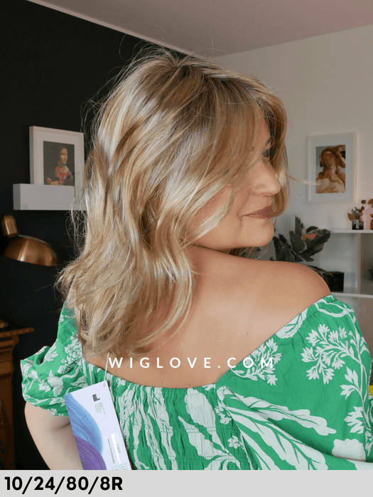 KIRA - attaccatura naturale, riga centrale - Wig Love - Parrucca Sintetica10/24/80/8R