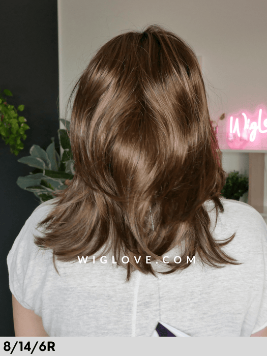 KIRA - attaccatura naturale, riga centrale - Wig Love - Parrucca Sintetica14/88