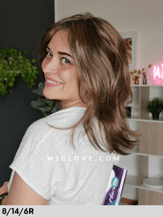 KIRA - attaccatura naturale, riga centrale - Wig Love - Parrucca Sintetica8/14/6R