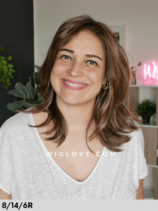 KIRA - attaccatura naturale, riga centrale - Wig Love - Parrucca Sintetica14/88