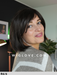 lark estetica designs parrucca bob sintetica tradizionale liscia con frangetta fatta a macchina accattaccatura naturale