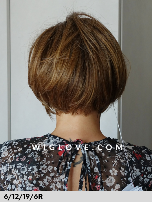 LAVENDER - attaccatura naturale, riga sinistra - Wig Love - Parrucca Sintetica 