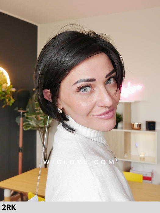 LAVENDER - attaccatura naturale, riga sinistra - Wig Love - Parrucca Sintetica r2