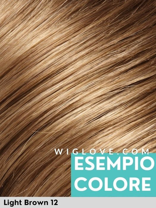 TOP STYLE lunghezza capelli 30cm o 46cm (12 - 18 pollici) - Wig Love - Topper30cm