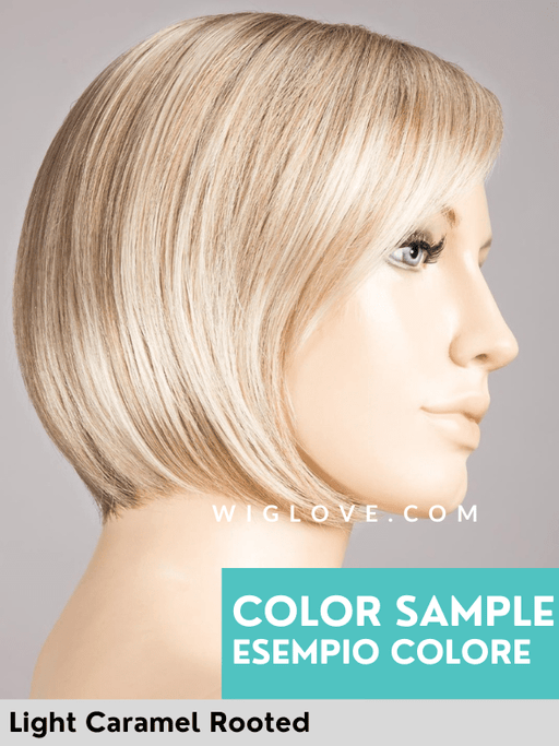 AMY DELUXE - Taglia M - attaccatura naturale, 100% fatta a mano - Wig Love - Parrucca SinteticaLight Caramel Rooted