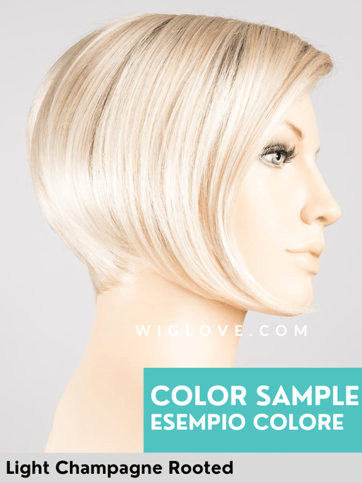 RICH MONO - riga libera, attaccatura naturale - Wig Love - Parrucca SinteticaLight Champagne Rooted