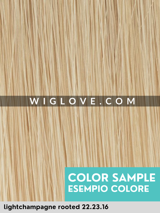 EMOTION DELUXE - Size M - Remy Human Hair Wig - 100% hand-tied