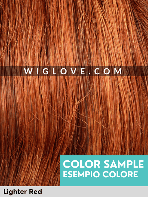 SUZY - fatta a macchina - Wig Love - Parrucca SinteticaLighter Red