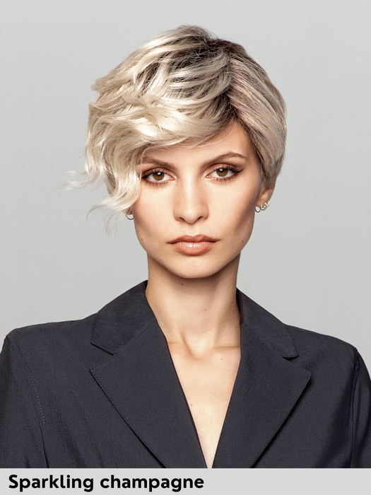 LINDA LACE PART - lace front, left part
