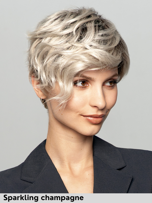 LINDA LACE PART - lace front, left part