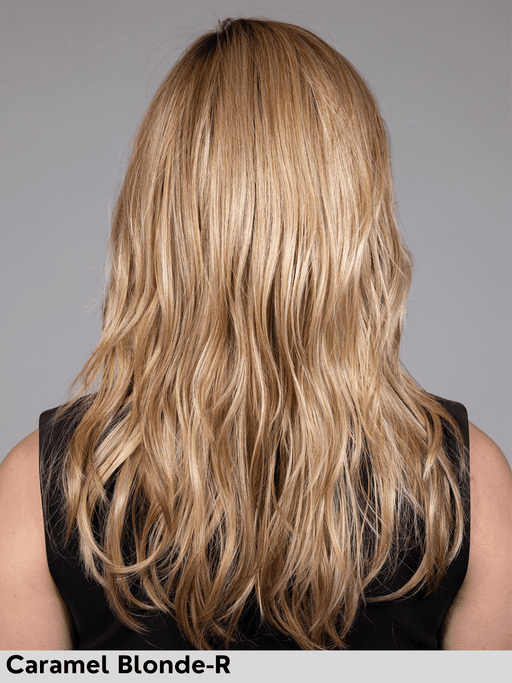 LISBON - riga sinistra, attaccatura naturale - Wig Love - Parrucca SinteticaDark Brown + Highlights