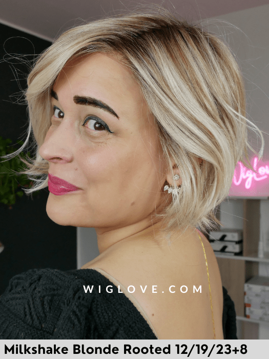 LOS ANGELES - Pronta Consegna 24/48 ore - Wig Love - Parrucca SinteticaDark Brown + Highlights