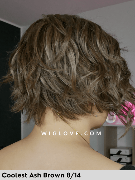 LOS ANGELES - Pronta Consegna 24/48 ore - Wig Love - Parrucca SinteticaDark Brown + Highlights