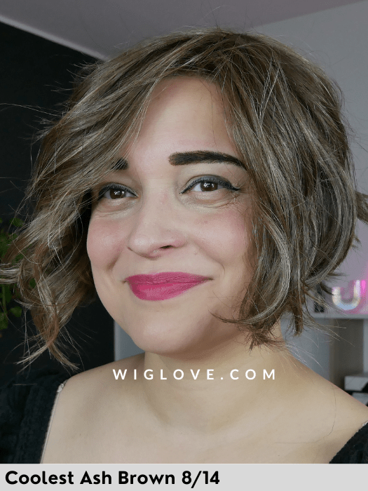 LOS ANGELES - Pronta Consegna 24/48 ore - Wig Love - Parrucca SinteticaDark Brown + Highlights
