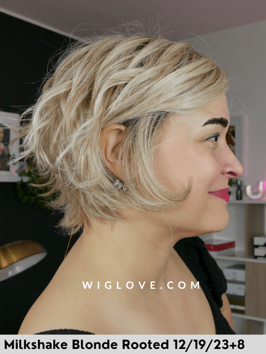LOS ANGELES - Pronta Consegna 24/48 ore - Wig Love - Parrucca SinteticaDark Brown + Highlights