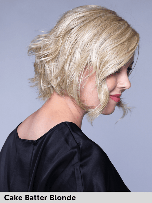 LOS ANGELES - riga sinistra, attaccatura naturale - Wig Love - Parrucca SinteticaRaw Sugar Blonde Rooted