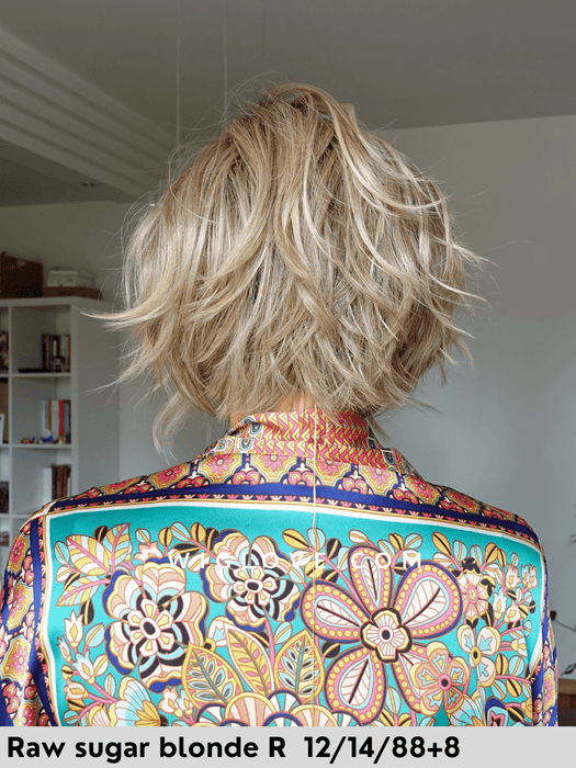 los angeles belle tress parrucca mossa in fibra sintetica termoresistente caschettocorto scalatoriga sinistra lacefront attaccatura naturale