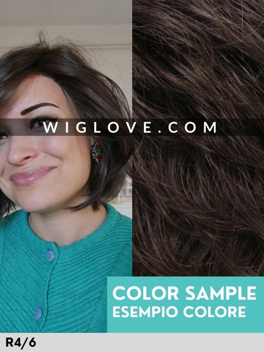 LUMI - riga libera, attaccatura naturale - Wig Love - Parrucca SinteticaR4/6