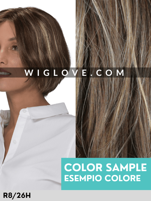 LUMI - riga libera, attaccatura naturale - Wig Love - Parrucca SinteticaR8/26H