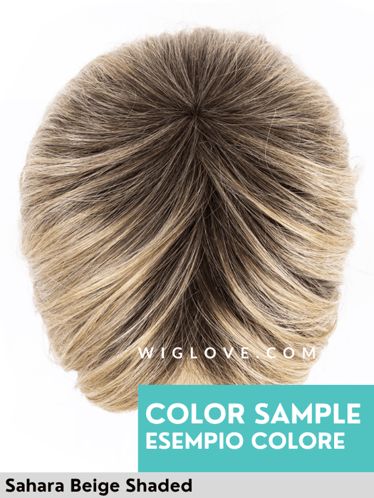 LUNA - attaccatura naturale, monofilamento al vortice - Wig Love - Parrucca SinteticaBernstein Multi Shaded