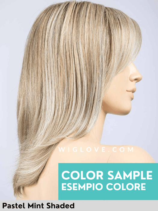LUNA - attaccatura naturale, monofilamento al vortice - Wig Love - Parrucca SinteticaPastel Mint Shaded