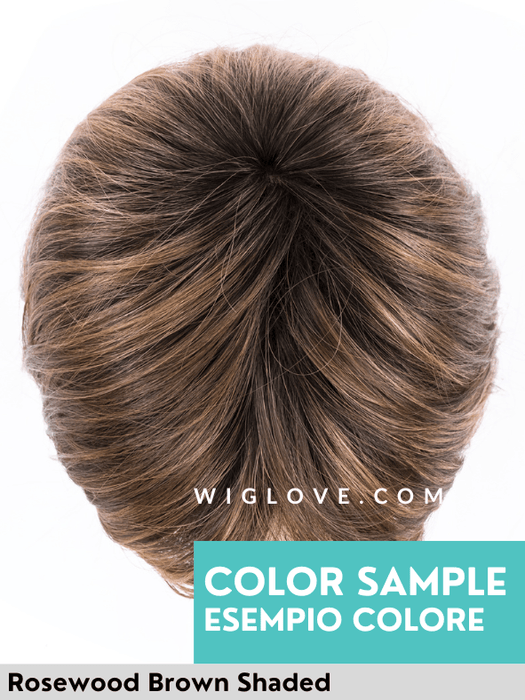 LUNA - attaccatura naturale, monofilamento al vortice - Wig Love - Parrucca SinteticaPastel Mint Shaded