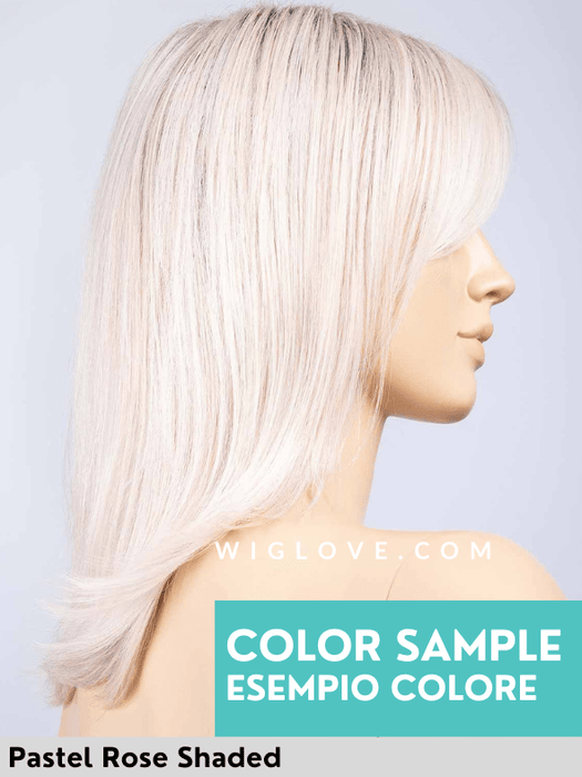 LUNA - attaccatura naturale, monofilamento al vortice - Wig Love - Parrucca SinteticaPastel Rose Shaded