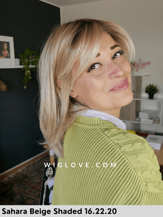 luna parrucca sintetica termoresistente con lacefront attaccatura naturale monofilamento al vortice ellen wille 