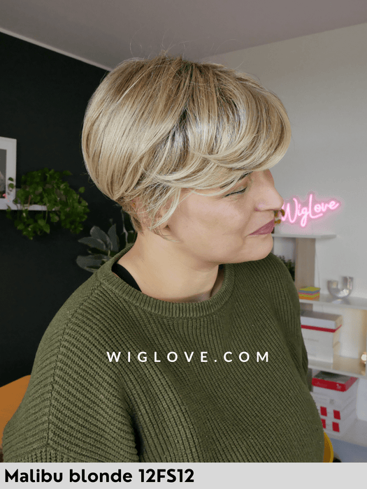 luna wig parrucca jon renau parrucca corta e sintetica lacefront pixie sintetico