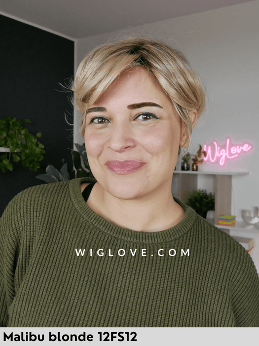 luna wig parrucca jon renau parrucca corta e sintetica lacefront pixie sintetico