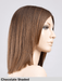 LUZZI MONO PART - riga centrale, attaccatura naturale - Wig Love - Parrucca SinteticaDark Chocolate Mix