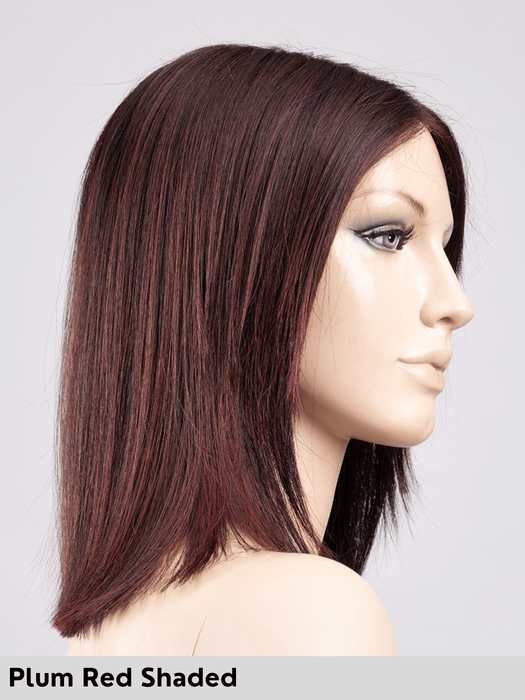 LUZZI MONO PART - riga centrale, attaccatura naturale - Wig Love - Parrucca SinteticaDark Chocolate Mix