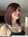 LUZZI MONO PART - riga centrale, attaccatura naturale - Wig Love - Parrucca SinteticaPlum Red Shaded