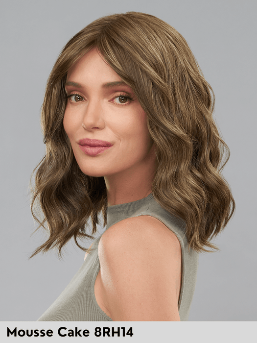 MAEVE - attaccatura naturale, riga centrale - Wig Love - Parrucca SinteticaMousse Cake HD