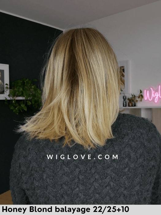 magic advance gisela mayer parrucca alle spalle liscia in fibra sintetica piastrabile termoresistente con attaccatura naturale lacefront riga centrale