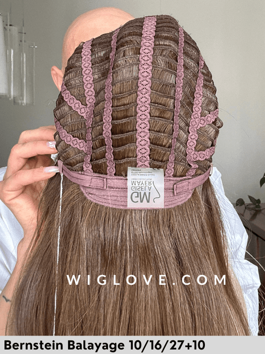 MAGIC ARROW - riga sinistra, attaccatura naturale - Wig Love - Parrucca SinteticaBernstein Balayage 10/16/27+10