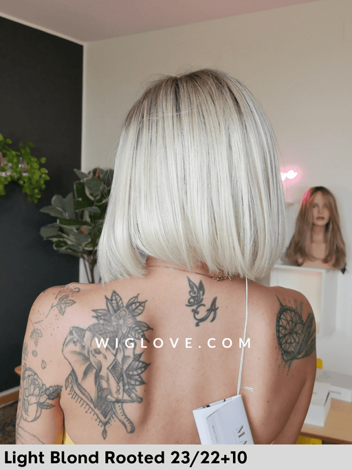 magic coco gisela mayer magic collection 2025 parrucca caschetto liscio fibra sintetica termoresistente con lacefront e riga sinistra