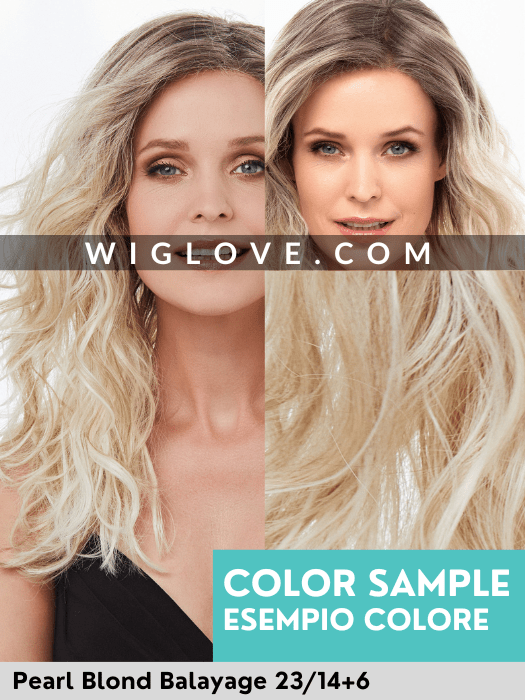 MAGIC DRIVE - riga centrale, attaccatura naturale - Wig Love - Parrucca SinteticaChampagne Balayage 14/88+8