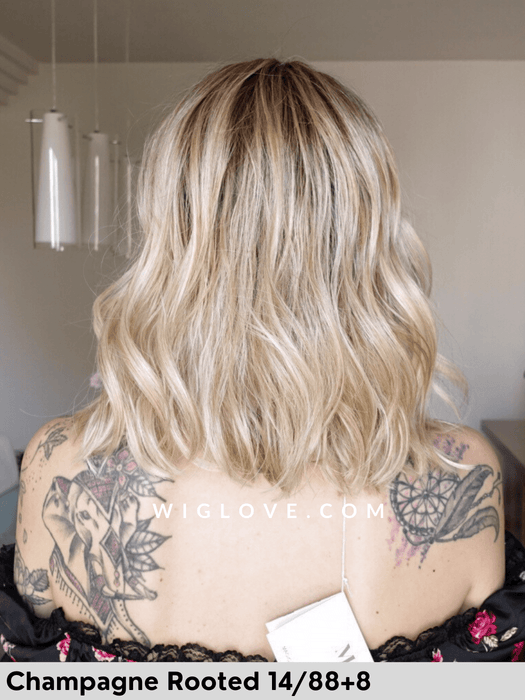 magic emma gisela mayer parrucca sintetica termoresistente lacefront riga centrale piega mossa retro aperto fatto a macchina 