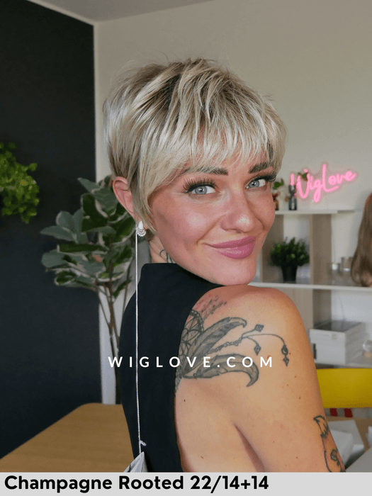 magic liza gisela mayer parrucca corta 2025 fibra sintetica termoresistente lacefront monofilamento al vortice permatease basso volume