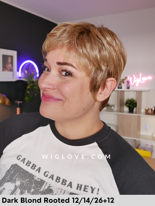magic lizzy mono lace gisela mayer parrucca sintetica termoresistente piega liscia pixie cut lacefront attaccatura naturale riga libera monofilamento 